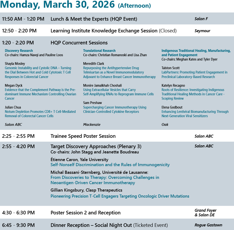 Summit4CI 2026 Day 2: March 30 Afternoon Events