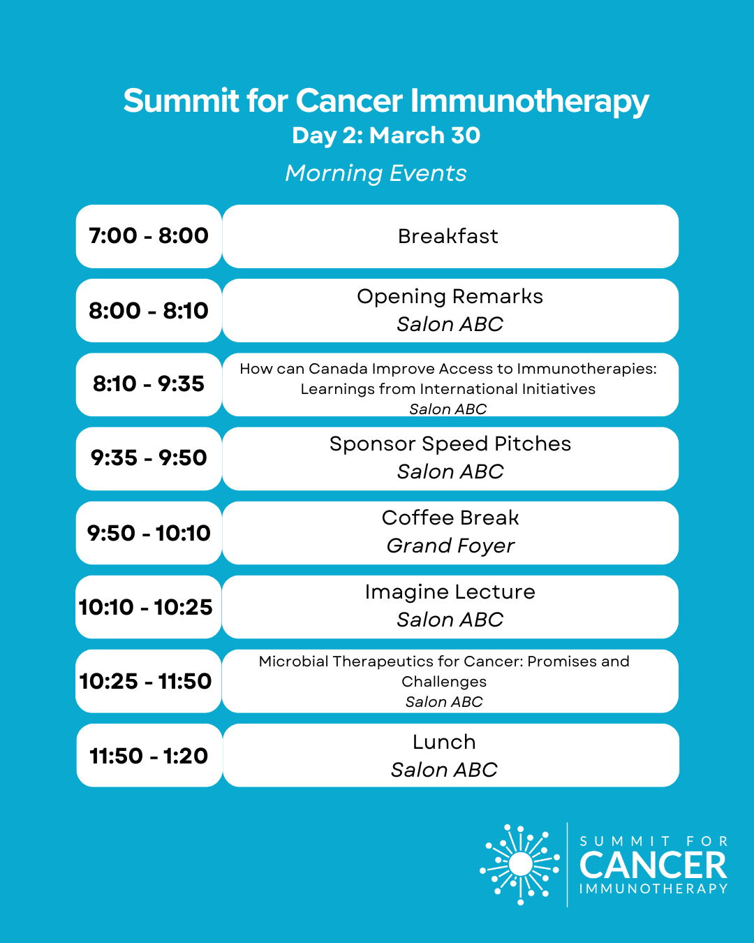 Summit4CI 2026 Day 2: March 30 Morning Events